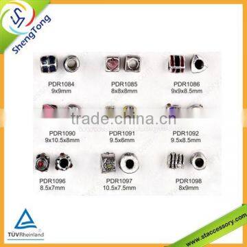 Customized Logo is OK Custom Metal Logo Beads photo-5