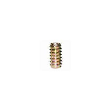 Furniture Screw, Metal Set Screws, Copper Hex Slotted Headless Set Screws With Cone / Cup / Flat Poi