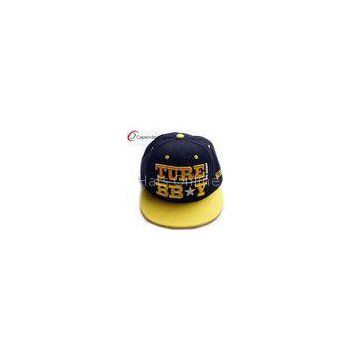 3D Embroidered Flat Brim Baseball Hats