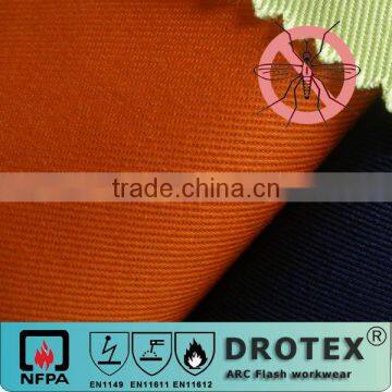 100% Cotton Insect Repellent Fabric for Safety Workwear