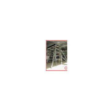 Aluminum scaffolding system