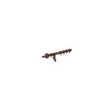 Patent   Product---Aluminum alloy  touching  wood  grain  drapery   rod   hardware(BT-7003  )