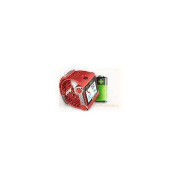 Red USB Blue tooth cell phone Watch support SIM Cards , Calling , Texting