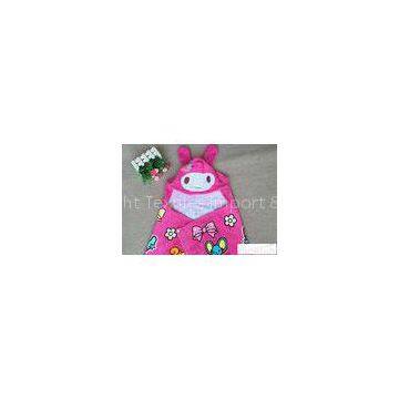 350gsm Lovely Convenient Hooded Poncho Towels For Girls 60*120cm