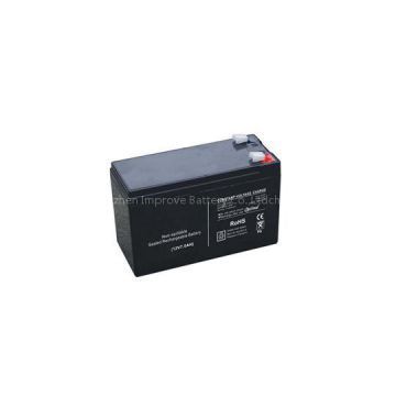 12v7ah Storage Lead Acid Battery, 7ah Alarm UPS Battery