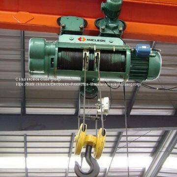 high quality lifting hoist electric wire rope