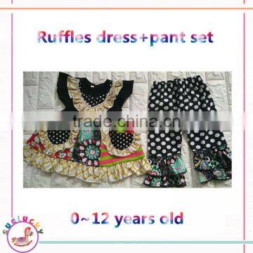 Customized Remake kids modeling clothes Back to school toddler fall outfit Trendy kids clothes MY10-32