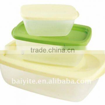 plastic food storage set, plastic lunch container set, plastic box