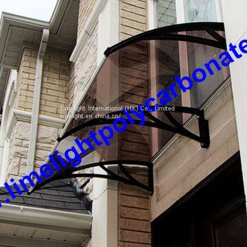 DIY awning, DIY canopy, DIY kits awning, polycarbonate awning, polycarbonate canopy, door canopy, door awning, rain shed