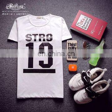 Peijiaxin Fashion Design Casul Style High Quality Cotton Bulk Printing Plain Cotton T Shirt