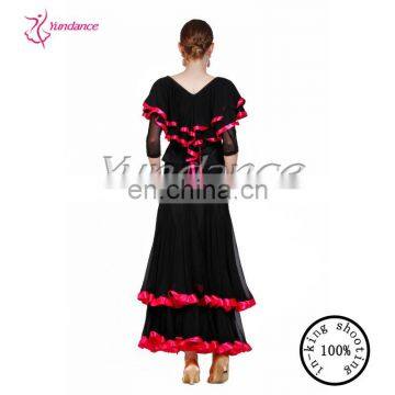 2016 Elegant Mannequin Woman Lyrics Ballroom Dance Dress AB038 photo-4