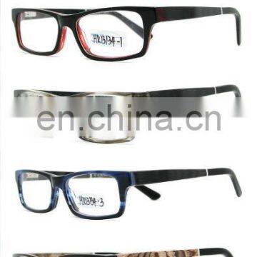 unisex style acetate optical frame wooden eyeglass