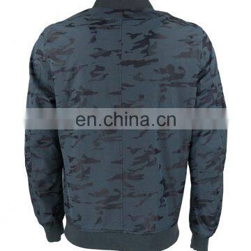 2017 OEM Service Supply Type Camouflage pu Leather Jacket Men photo-3