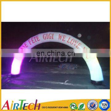 High Quality Inflatable lighting Arch for Advertising