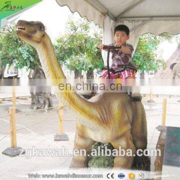 KAWAH Theme Park Electric Kids Ride Attractive Interactive Dinosaur Rides For Sale