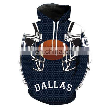 High Quality Streetwear American Football Teams Sports Pullover Hoodies