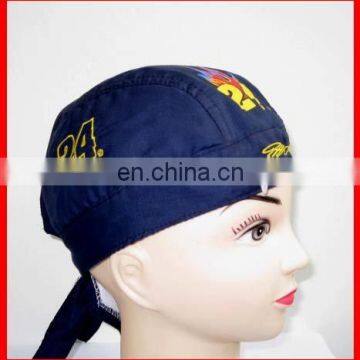 Fashion cotton breathable skull cap with mesh inside