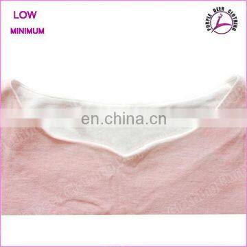 Women Color Spray Printing T-shirts New Neckline Design Cotton t Shirt photo-3