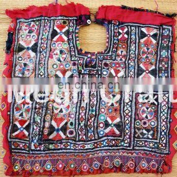 Banjara Gypsy Fabric yoke Neck Patches- Vintage Kutch Yock Neck Patch - Handmade Fabric Yock Neck-