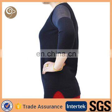 Women Fashion Wholesale Knitted Cashmere Sweater India photo-2