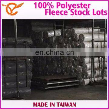 Taiwan Top Quality 100% Polyester Fleece Toy Fabric Stock Lots