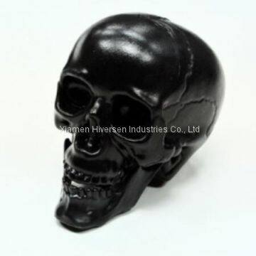 Cheap 4'' Resin Skull for Halloween Party Plastic Skull Head photo-3