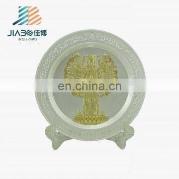 Personalized Custom Commemorative Bronze Dubai Cheap Metal City License Souvenir Plate photo-4