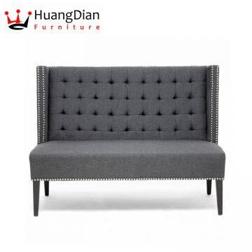 Luxury Sofa Seating Restaurant Booth Dining Furniture (HD643) photo-4