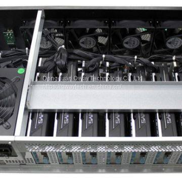 Q-408 8GPU Miner Mining Machine System 8 GPU ETH 224-240Mh/s photo-3
