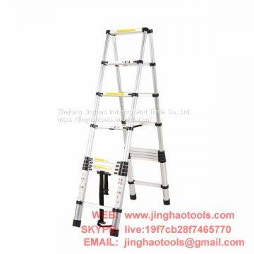 2.6m+2.6m Telescopic Combination Ladder photo-2