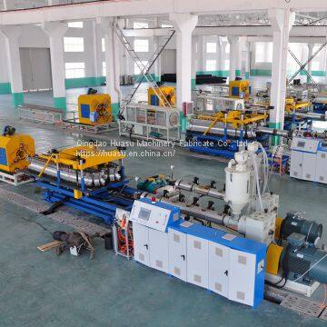 HDPE Double Wall Corrugated Pipe Extrusion Line Machine photo-4