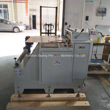Automatic Aluminum Foil Roll to Sheet Cutting Machine 800mm photo-3
