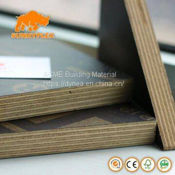 Joint Poplar Core Film Faced Shuttering Plywood for Construction photo-4