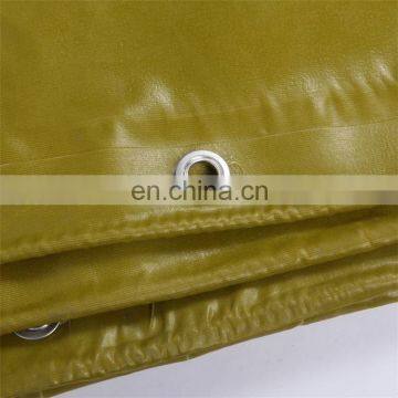 Green Tarpaulin Sheet Pvc Tarpaulin Truck Cover , Used Truck Tarpaulin Price