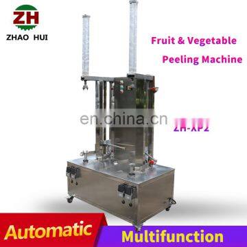 Double heads hami melon fruit peeling machine watermelon skin peeler