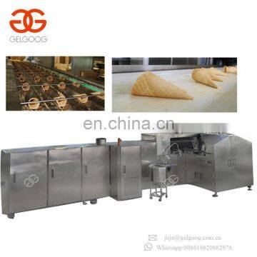 Factory Price Snow Sugar Cone Baking Maker Production Line Price Ice Cream Cone Machine