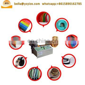 Fabric Tape Satin Ribbon Cutter RVC Roll Webbing Cutting Machine photo-3