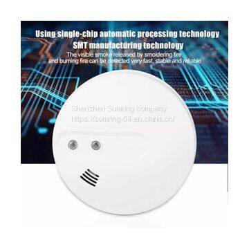 Kitchen photoelectric smoke alarm fire mains smoke detector alarm