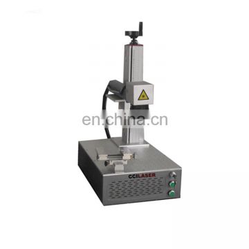 Jewelry 20w Fiber Portable Fiber Mini Laser Marking Machine For Ring Etching