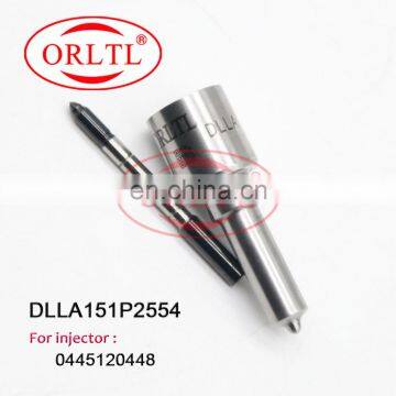 ORLTL Common Rail Nozzle DLLA151P2554 (0433172554) Fuel Injector Nozzle DLLA 151 P 2554 For Bosh 0445120448