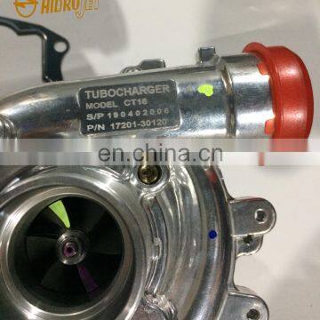 Diesel engine parts Supercharger CT16  17201-30120 turbocharger 1720130120 turbo for 2KD