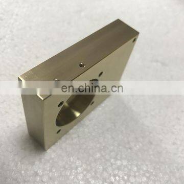 China Factory Customized Brass Milling Machining Block