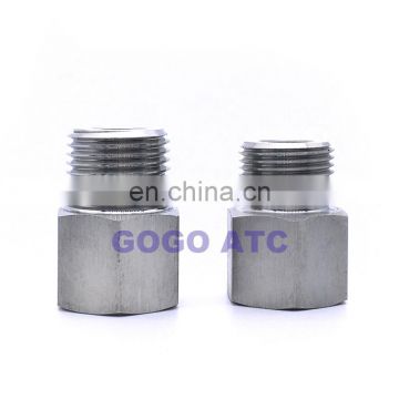 Quick coupler tuning ZG 1/4'' male to female thread union 304 high pressure Straight sleeve stainless steel pipe fittings