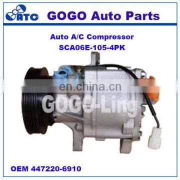 SCA06E Air Conditioning Compressor for Toy Ota Terios 1.3L 1998-2004 OEM 447220-6910 photo-2