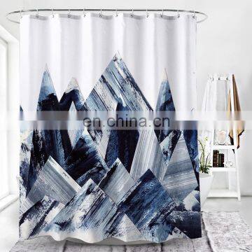 Waterproof Polyester Fabric Bathroom Animal Printed Shower Curtain photo-3