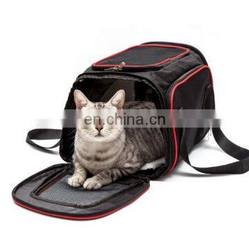 Pet Carrier Expandable Foldable Soft-Sided Dog Carrier, Cat Carrier With 3 Open Doors,Pet Travel Bag Safe for Pets photo-2