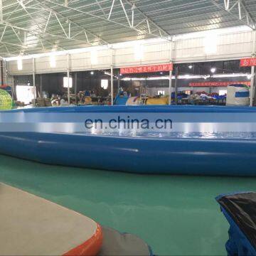 Rectangle Circular PVC Inflatable Above Ground Swimming Pool For Amusement Water Park Good Prices