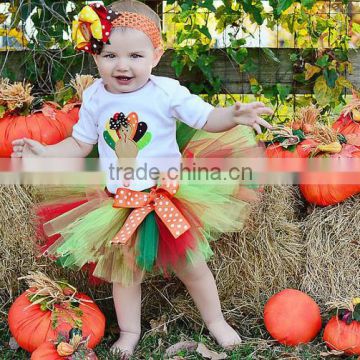 2014 Hallowmas children's rainbow tutu wholsale baby girls tutu