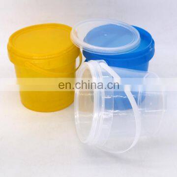 Best Sale Food Grade Transparent 1liter Plastic Bucket photo-3