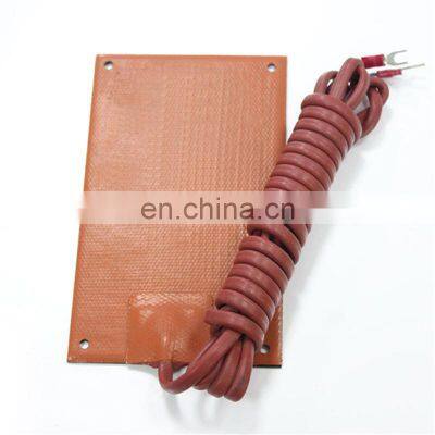 12v silicone heater silicone rubber industrial heating pad